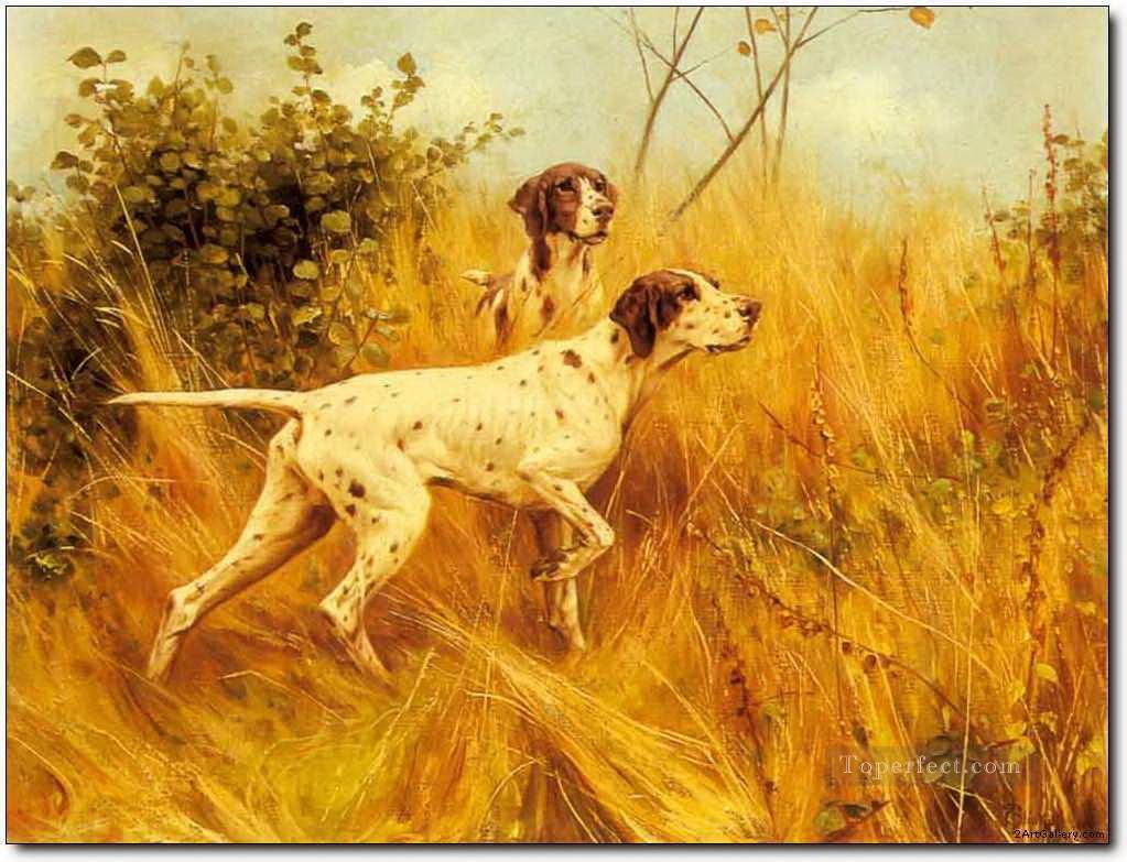 hunter dogs 34 Oil Paintings
